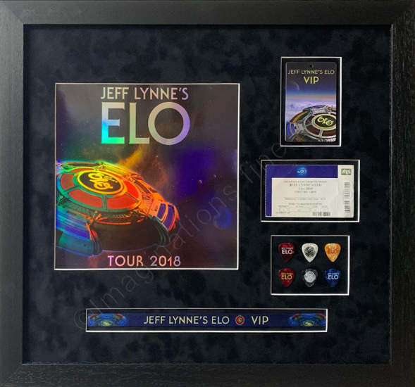 A selection of Jeff Lynne's ELO memorabilia