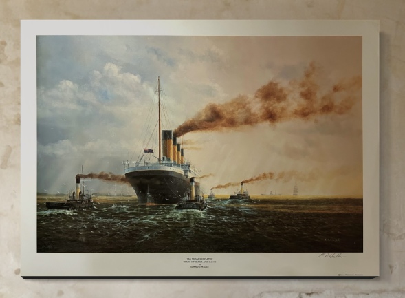 Imaginations fine arts. Sea Trails Complete by the artist Edward D. Walker